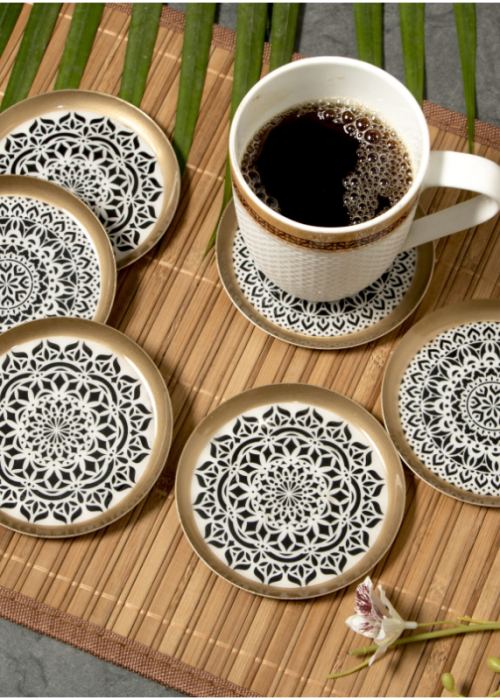 Mandala coasters